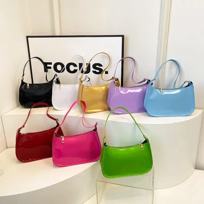 Retro High-End PU Leather Shoulder Bag 
